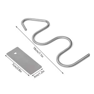 Agitador de Mantequilla de Maní de Metal con Herramienta Raspadora para Mezclar Mantequilla de Almendras y Mermelada, Utensilio de Cocina Multiusos - Product Image 3