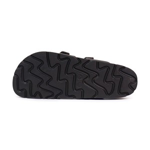 Sandales compensées plates pour femmes, couleur unie, printemps-été, respirantes, imperméables, tige en EVA, à talon ouvert, fermeture à boucle - Product Image 5