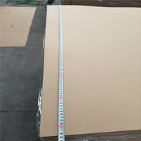 Panneau en MDF mélaminé 8 mm-21 mm E1 résistant à l'humidité, grain de bois brillant pour meubles