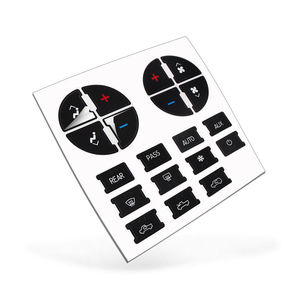 Pegatinas para Botones de Aire Acondicionado de Coche, Consola Central, PVC Autoadhesivo, Acabado Mate, Forma Personalizada, 20 Teclas, 19 Teclas, 31 Teclas, 21 Teclas, A4, A6, B6 - Product Image 1
