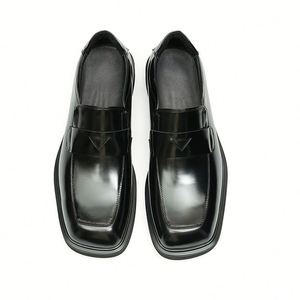Chaussures Oxford pour hommes en cuir véritable, faites à la main, de haute qualité, respirantes, pour mariage, fête, bureau, chaussures décontractées pour hommes - Product Image 6