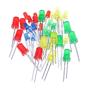 Xiangbang 3Mm 5Mm <span class=keywords><strong>LED</strong></span> Ánh Sáng Hạt Trực Tiếp Chèn Điện Năng Thấp 3V Nhỏ DIY Chỉ Số & Tín Hiệu Ánh Sáng - Product Image 4