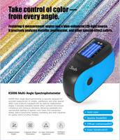 Espectrofotómetro Multiángulo 3nh KS003 KS006 KS012 para Pintura Metálica Perlada, Medición de Color de Efectos Especiales para Automóviles