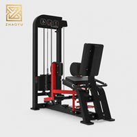 Appareil Commercial ZY pour Abducteurs et Adducteurs de la Hanche, Machine à Double Fonction pour l'Entraînement des Cuisses Internes et Externes, Équipement de Musculation