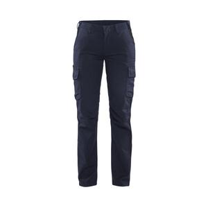 BLAKLADER - 714418328699C48 Pantalones industriales para mujer elásticos Azul marino oscuro/Negro-PANTALÓN DE TRABAJO EAN 7330509763063 - Product Image 1