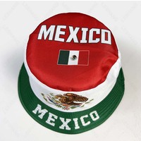 Casquettes de pêcheur unisexe décontractées anti-UV pour la Coupe du Monde de Football 2026 – Souvenirs des tournois États-Unis, Mexique, Canada