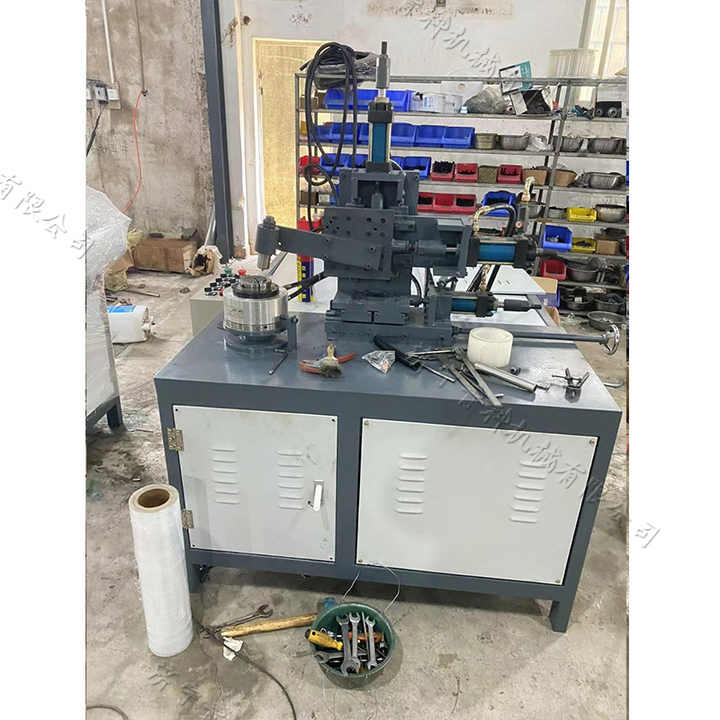 Hydraulic Edge Turning Machine Fully Automatic Round Tube Tipping ...