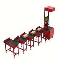 Machine de tri de colis intelligente en forme de Z, convoyeur de tri automatique pour ligne de tri d'entrepôt e-commerce