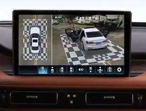 AHD T7 Plus 3D 360 자동차 카메라 AVM 조류 뷰 시스템 운전 보조 시스템 내장 동적 궤적 4 웨이 DVR