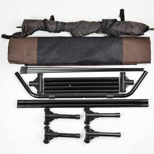 高架冷却調節可能なチュープルーフペット犬用ベッドキャノピー付き屋外取り外し可能な犬用ベッド折りたたみ式犬用テント - Product Image 3