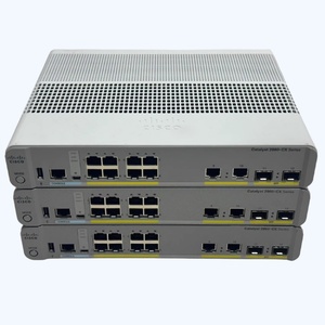Commutateur Cisco <span class=keywords><strong>WS</strong></span>-<span class=keywords><strong>C2960CX</strong></span>-<span class=keywords><strong>8TC</strong></span>-<span class=keywords><strong>L</strong></span> <span class=keywords><strong>WS</strong></span>-<span class=keywords><strong>C2960CX</strong></span>-8PC-<span class=keywords><strong>L</strong></span> Original Neuf, 8 ports GE, Uplinks : 2 x 1G SFP et 2 x 1G Cuivre LAN Base - Product Image 1