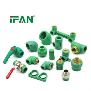 Raccordi per Tubi Idraulici IFAN in PPR con Filettatura Maschio e Femmina 20-125mm per Ingegneria - Product Image 1