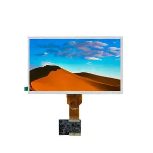 Módulo LCD de alto brillo para timbre de vídeo, pantalla LCD de 10,1 pulgadas, 1024x600, RGB paralelo