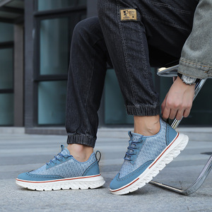 Chaussures habillées en cuir pour hommes 2026, grande taille, confortables, antidérapantes, semelle souple en EVA, légères - Product Image 3