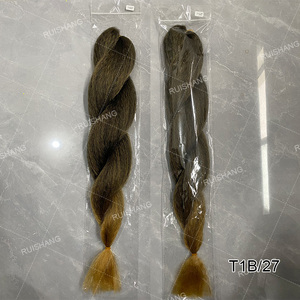 Hot Bán Kinky Straight Crochet Vixen Số Lượng Lớn Tóc 65 gam/cái Tự Nhiên Tóc Cao Cấp Sợi Tổng Hợp Cho Crochet - Product Image 6