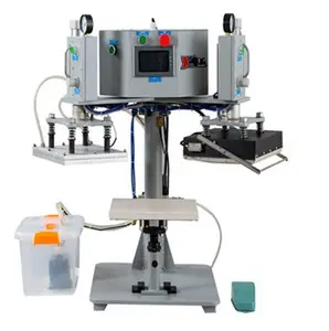 automatic fabric spreading cutting/ bonding adhesive dispensing industrial sewing machine