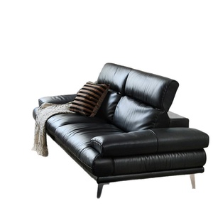 โซฟาหนังแท้ Bauhaus <span class=keywords><strong>มือ</strong></span><span class=keywords><strong>สอง</strong></span> สามที่นั่ง ปรับพนักพิงสูงได้ สีดำ หนังวัววิน<span class=keywords><strong>เท</strong></span><span class=keywords><strong>จ</strong></span> - Product Image 5