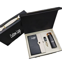 Carnet en cuir d'affaires, porte-clés, aspirateur 3-en-1 – Articles promotionnels de luxe pour hommes et femmes, cadeaux publicitaires d'entreprise