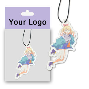 Rafraîchisseur d'air pour voiture en papier personnalisé avec <span class=keywords><strong>logo</strong></span>, cadeau d'affaires promotionnel imprimé <span class=keywords><strong>de</strong></span> luxe pour les voitures, vente en gros du fabricant - Product Image 5