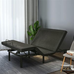 Mobilier de chambre à coucher moderne <span class=keywords><strong>Lit</strong></span> réglable électrique de thérapie pour adultes King Size avec télécommande - Product Image 2