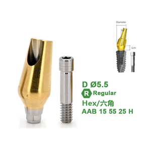 Impianto dentale <span class=keywords><strong>Abutment</strong></span> trasferimento Post restauro finito <span class=keywords><strong>Abutment</strong></span> angolato compatibile con dentio - Product Image 3