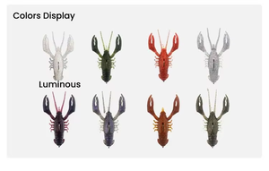 Ação realista plástica na água Greenspider Iscas de pesca Atrair peixes rapidamente - Product Image 2