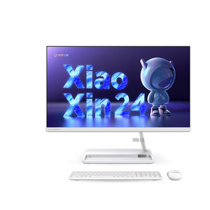 Computadora de Escritorio Lenovo (Lenovo) Pequeña y Nueva, Integrada, de 23.8 Pulgadas (12 <span class=keywords><strong>I5</strong></span>-<span class=keywords><strong>1240</strong></span> P, 16 GB a 512 GB SSD, Cámara, Win11), Blanca - Product Image 1