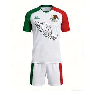 Maillot de football personnalisé par sublimation, maillot de club à séchage rapide, qualité thaïlandaise, entraînement sportif F05 - Product Image 4