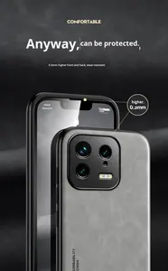 Étui de protection pour homme d'affaires en cuir de mouton magnétique de luxe, fin, antichoc, <span class=keywords><strong>tout</strong></span> <span class=keywords><strong>compris</strong></span>, pour 15/14/13 Ultra, protection de l'objectif, OPP - Product Image 2