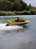 Kinocean — Yacht électrique en aluminium pour 2 personnes, bateau à vitesse, 12 pieds, Ski à Jet, livraison gratuite