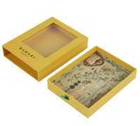 Nouvelle boîte d'emballage de portefeuille en papier transparent, boîte d'emballage de portefeuille en papier, petite boîte de cadeau de portefeuille minimaliste pour hommes