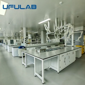 Vente flash : Bancs de laboratoire mobiles UFU avec roulettes, ensemble d'équipements de laboratoire et <span class=keywords><strong>Trespa</strong></span> - Product Image 1