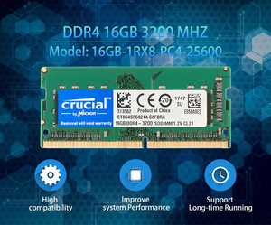 Mémoire <span class=keywords><strong>RAM</strong></span> <span class=keywords><strong>DDR4</strong></span> 4GB <span class=keywords><strong>8GB</strong></span> 16GB 32GB <span class=keywords><strong>3200mhz</strong></span> Memoria <span class=keywords><strong>ram</strong></span> PC4 25600S CL22 2Rx8 Ordinateur Portable <span class=keywords><strong>Ram</strong></span> <span class=keywords><strong>Sodimm</strong></span> Vente en Gros - Product Image 4