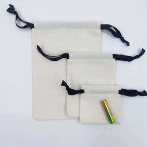 Custom Logo Printed Eco-friendly <b>Canvas</b> Dust <b>Bag</b> Recycled Organic Cotton <b>Drawstring</b> Storage Packing Muslin Pouch Luxury Handbag - Product Image 5