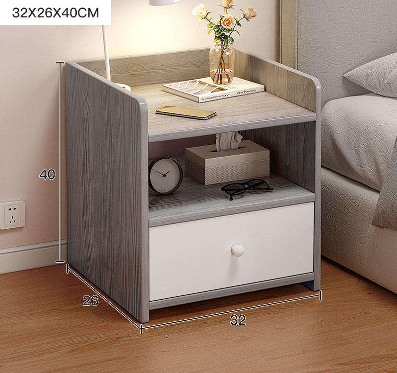 ลิ้นชักสีเทาเข้ม 1 ช่อง