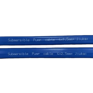 High Quality Aoguli JHSB 3*4AWG Submersible Pump <b>Power</b> <b>Cable</b> 16A/30A Solid Copper PVC Insulated 450V/0.6kV Flexible 2-core - Product Image 2