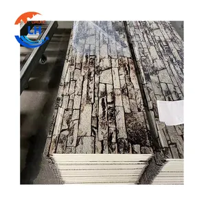 16mm 20mm 25mm Pu Sandwich Wall Panel Faux Stone Wall Panels