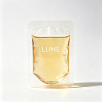 Sachet d'échantillon cosmétique personnalisé imprimé numériquement, scellé sur 3 côtés, étanche, transparent, pour liquides, pochette d'emballage 10ml pour huile nettoyante, petit format