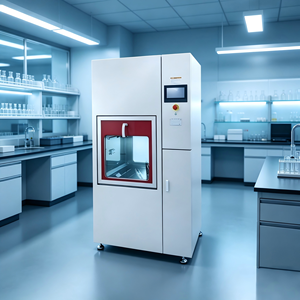 Lavadora de Vidrio Automática de Doble Puerta HTSY para Veterinaria, Modelo LW220D, Desinfectador de Laboratorio para Hospitales de Animales - Product Image 1