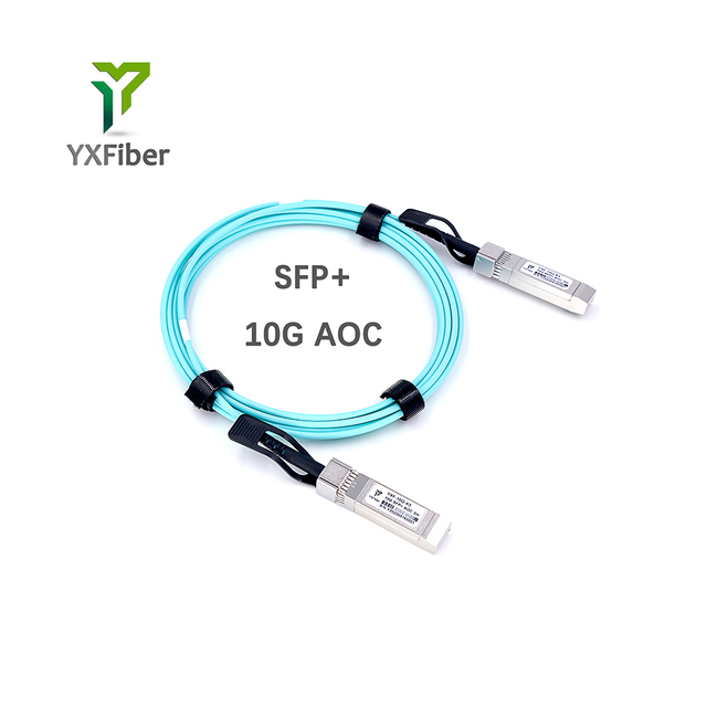 10G SFP+ AOC Cable 1m 2m 3m 5m 7m 10m 20m 30m 40m 50m Active Optical Cable Module SFP+ to SFP+ 10G AOC Fiber Optic Cable