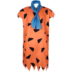 Costume de Génocephale des Flintstones pour Homme Adulte, Ensemble Cape Orange et Écharpe Bleue, Costume de Cosplay pour Jeu de Rôle Cinématographique - Product Image 5