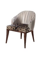 Tissu velours de qualité supérieure imprimé léopard pied de Table en bois massif éponge haute densité pour bureau à domicile appartement atelier maison Bar