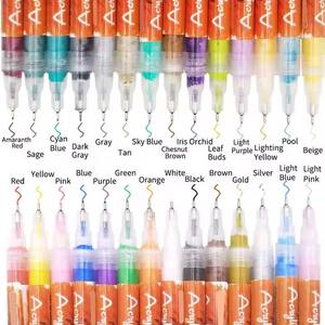 Pennarello per unghie nuovo arrivo penna Graffiti 0.5mm estremamente Fine pittura di belle arti disegno a linee pennarello per pittura acrilica - Product Image 2