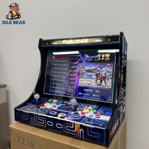 Máquina Arcade Bartop de 22 Pulgadas, Sistema <span class=keywords><strong>Pandora</strong></span> Box DX, 3500 Juegos, Gabinete de Juegos Retro de Mesa para 2 Jugadores, Regalo para Entretenimiento en el Hogar - Product Image 4