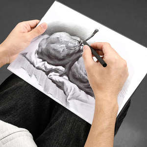 Baguettes de charbon de bois de saule pailleté Crayons de charbon de bois de saule naturel pour artistes débutants Croquis Écriture <span class=keywords><strong>Dessin</strong></span> 3-9mm - Product Image 3