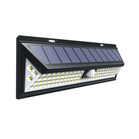 54 LED haute qualité détecteur de mouvement applique murale lampe solaire extérieure Super lumineuse Led lampe solaire de jardin