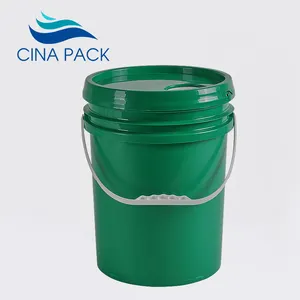 CINA PACK 20 L Plastik-Eimer Eimer für Farbe Plastik-Eimer mit Griff Verwendung für Industrie und Landwirtschaft