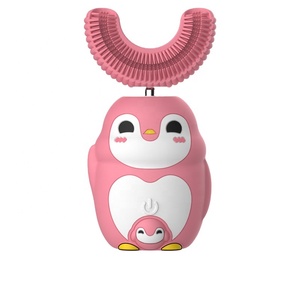 <span class=keywords><strong>Cepillo</strong></span> de dientes eléctrico para <span class=keywords><strong>niñas</strong></span>, <span class=keywords><strong>cepillo</strong></span> de dientes eléctrico recargable con dibujos animados, color rosa, 2021 - Product Image 1
