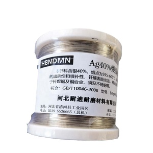 Prix usine – Barre de brasage argentée à 40 % BAg-28 sans cadmium, à base d'étain, pour équipement médical et alimentaire, acier inoxydable OBM - Product Image 3