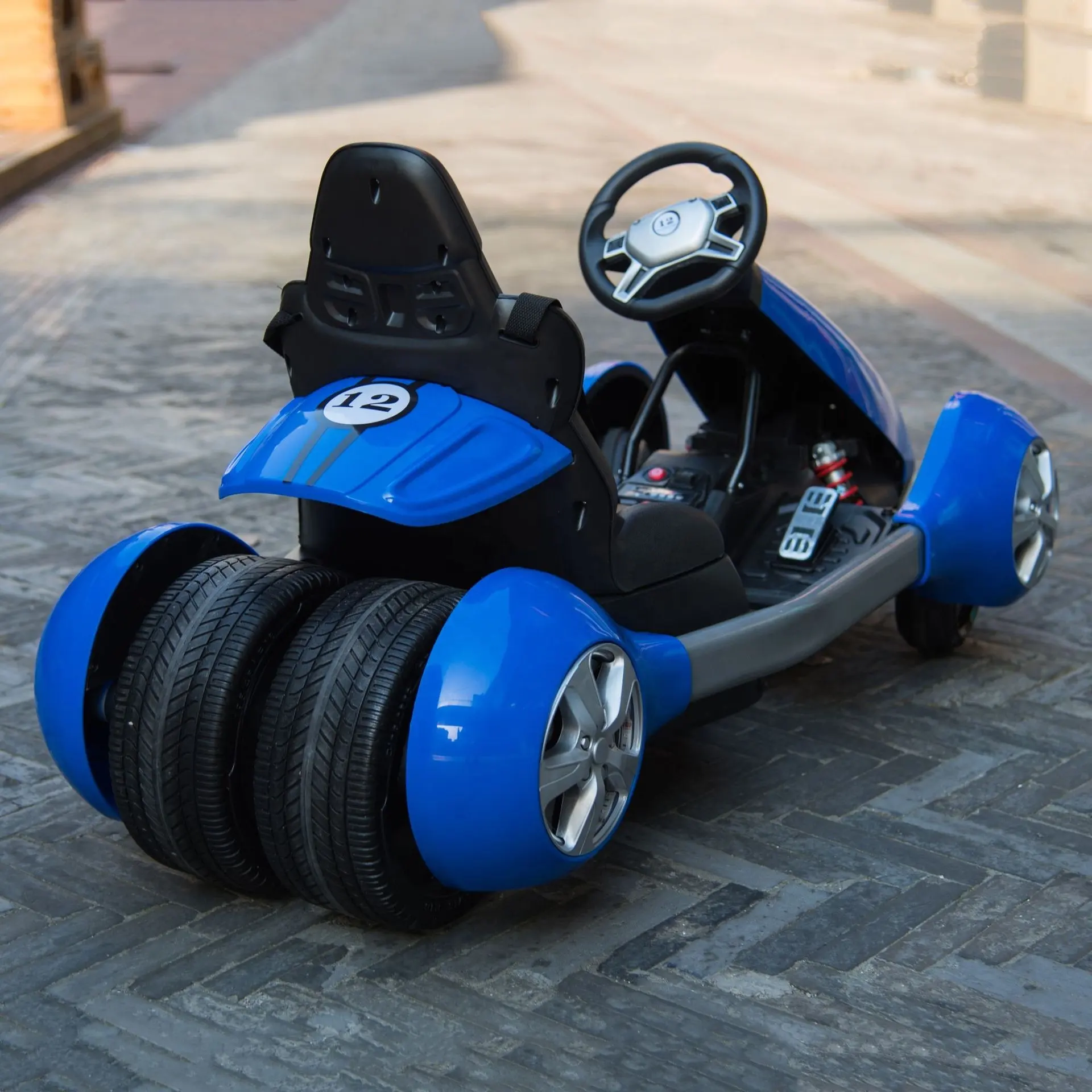 Batterie betriebener Vergnügung spark Fahrten billige Kinder elektrische Pedals itz Offroad Go Karts